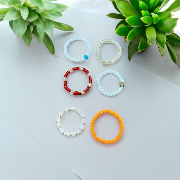 Colorful Beaded Bracelet Set - Picture 1 of 2